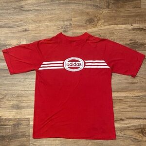 Adidas Vintage Red T-Shirt